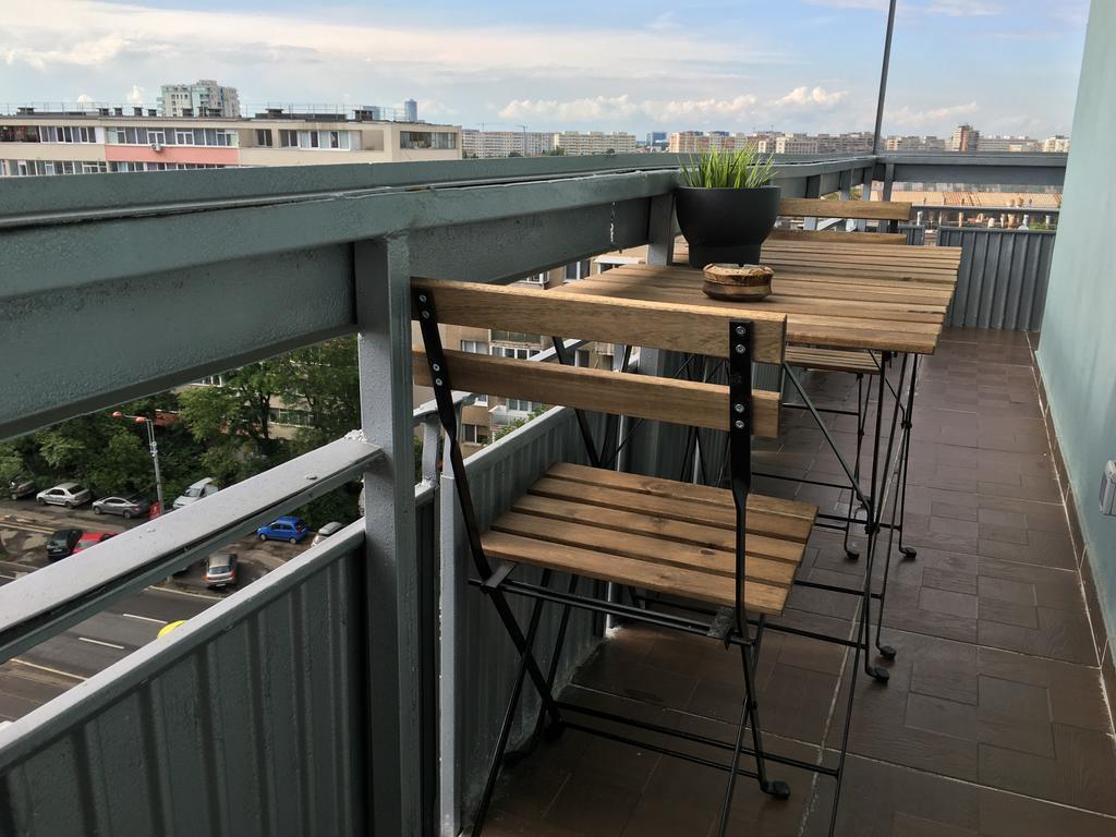 בוקרשט New Central Roof Top View מראה חיצוני תמונה